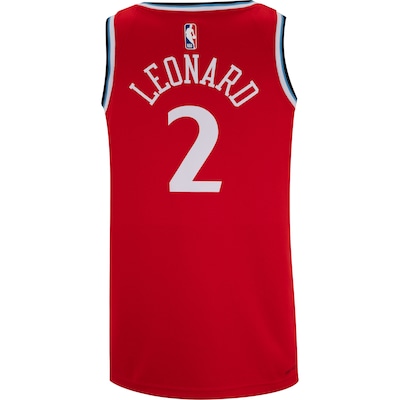 Camiseta Regata Los Angeles Clippers Kawhi Leonard N° 2 Jersey NBA Nike Masculina - Foto 2