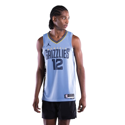 Camiseta Regata Ja Morant NBA Nike Memphis Grizzlies Statement Edition - Foto 2