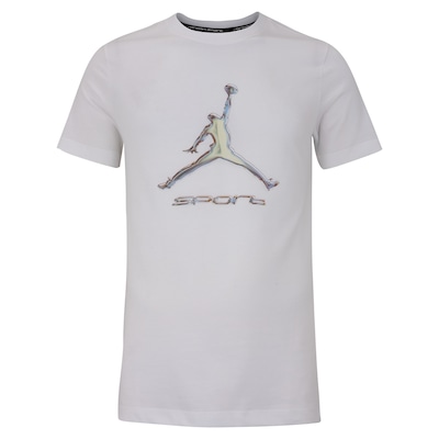 Camiseta Masculina Nike Jordan Manga Curta Sport Dri-Fit GFX - Foto 1