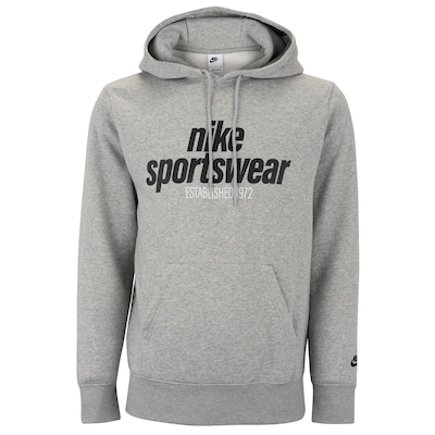 Blusão Masculino Nike com Capuz Sportswear Club GFX - Foto 1