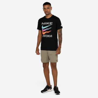 Camiseta Masculina Nike Manga Curta Sportswear 6MO Swoosh - Foto 4