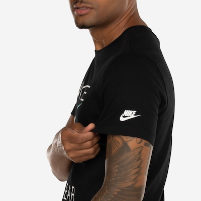 Camiseta Masculina Nike Manga Curta Sportswear 6MO Swoosh - Foto 5