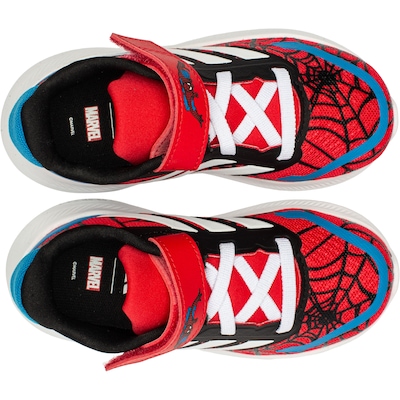 Tênis adidas x Marvel Homem-Aranha Runfalcon 3.0 Infantil - Foto 5