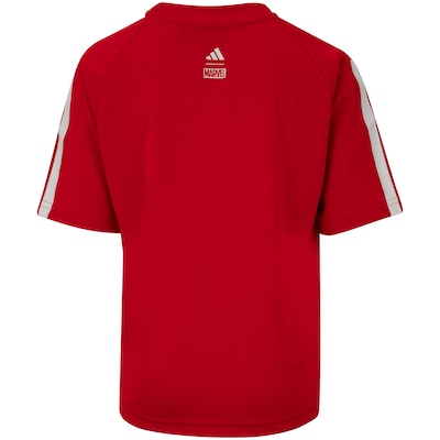 Camiseta Infantill adidas Manga Curta Marvel - Foto 2
