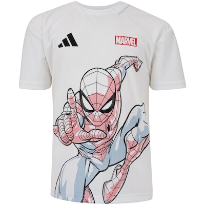 Conjunto Infantil adidas x Marvel Spider Man Camiseta + Bermuda - Foto 2