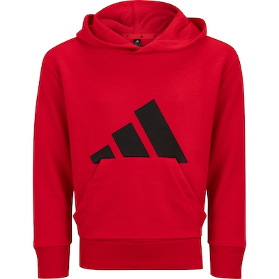 Blusa de Moletom Infantil adidas com Capuz Essentials - Foto 1