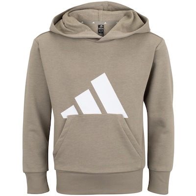 Blusa de Moletom Infantil adidas com Capuz Essentials - Foto 1