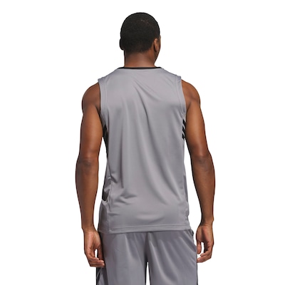 Camiseta Regata Masculina adidas 3 Stripes - Foto 2