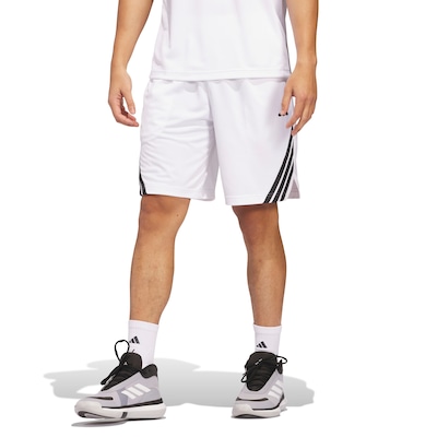 Bermuda Masculina adidas Basquete Legends 3 Listras - Foto 1