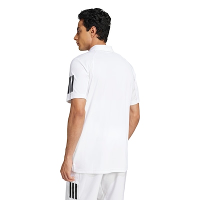 Camisa Polo Masculina adidas Club 3 Listras - Foto 2