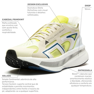 Tênis adidas Ultraboost 5 Stella McCartney Unissex - Foto 2