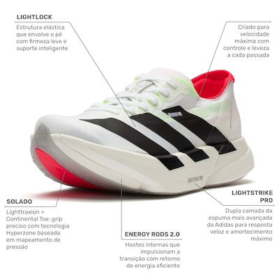 Tênis adidas Adizero Adios Pro 4 Feminino - Foto 2