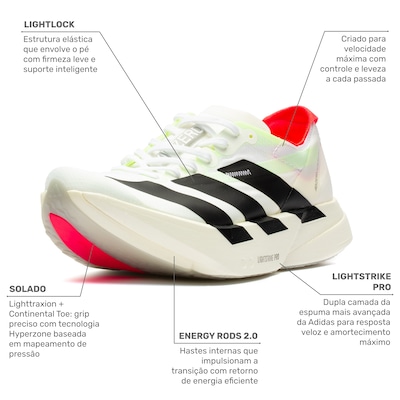 Tênis Masculino Adidas Adizero Adios Pro 4 - Foto 3
