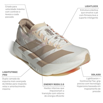 Tênis Masculino Adidas Adizero Adios Pro 4 - Foto 2