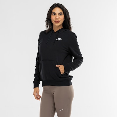 Blusão Feminino Nike Sportswear Club Fleece Standard Pullover Hoodie - Foto 5