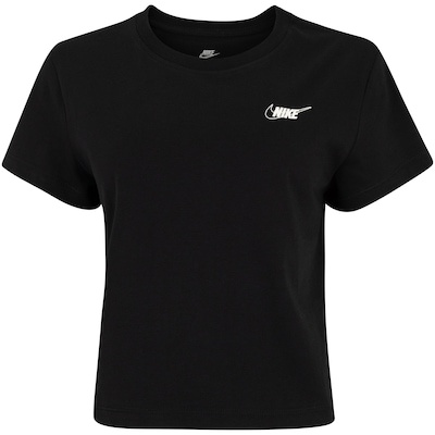 Camiseta Feminina Nike Manga Curta Sportswear Club - Foto 1