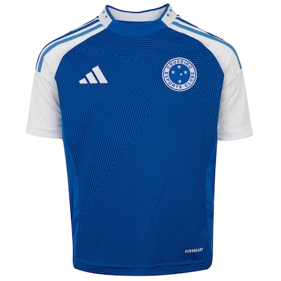 Camisa do Cruzeiro I 25 adidas Juvenil Torcedor - Foto 1