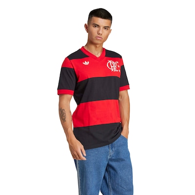 Camisa do Flamengo adidas Masculina Comemorativa 81 - Foto 3