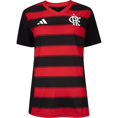 Camisa do Flamengo 25 adidas Feminina Fanshirt - Foto 1