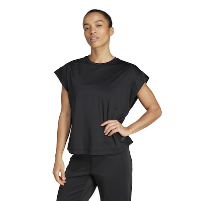 Camiseta Feminina adidas Manga Curta Yoga - Foto 1