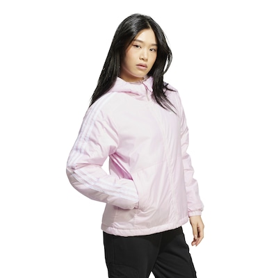 Jaqueta Feminina Puffer Isolamento Essentials Três Listras adidas - Foto 3