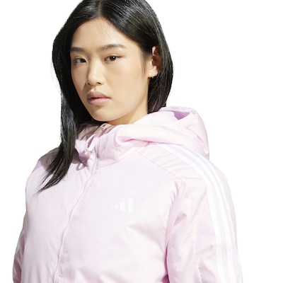 Jaqueta Feminina Puffer Isolamento Essentials Três Listras adidas - Foto 4