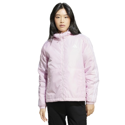 Jaqueta Feminina Puffer Isolamento Essentials Três Listras adidas - Foto 1