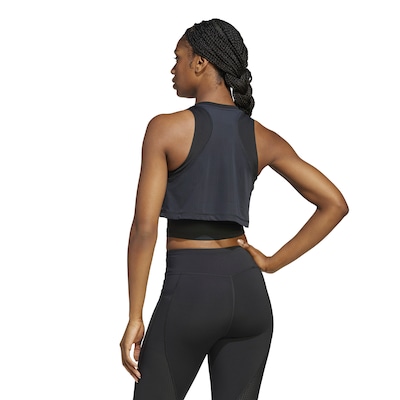Blusa Cropped Feminina adidas Regata Cool Hiit - Foto 2