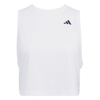 Blusa Cropped Regata Feminina adidas Essentials - Foto 6