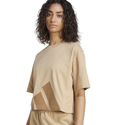 Blusa Cropped Feminina adidas Big Logo - Foto 4
