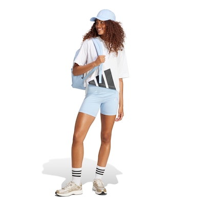 Blusa Cropped Feminina adidas Big Logo - Foto 4