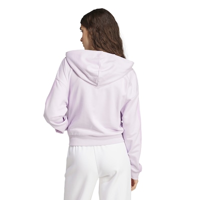 Jaqueta Feminina adidas 3 Stripes com Capuz - Foto 2