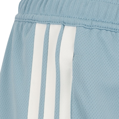 Calça Wide Leg adidas Malha Elástica Tiro Cut Três Listras Feminina - Foto 4