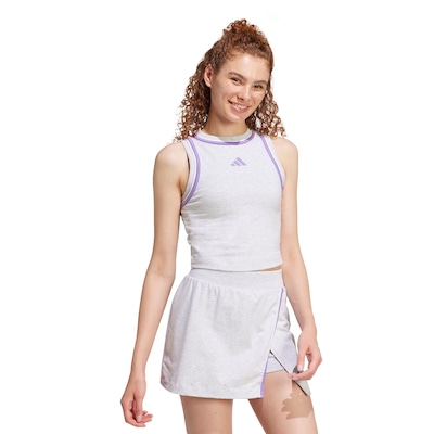 Blusa Regata Cropped Feminina adidas Color Pop - Foto 3