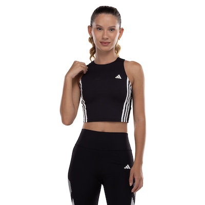 Blusa Regata Feminina adidas Own The Run 3 Listras - Foto 2