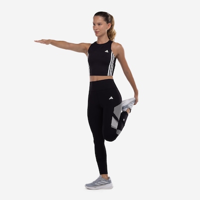Blusa Regata Feminina adidas Own The Run 3 Listras - Foto 4