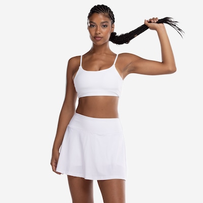 Top Fitness com Bojo Removível adidas Baixa Sustentação Essentials Adulto - Foto 5