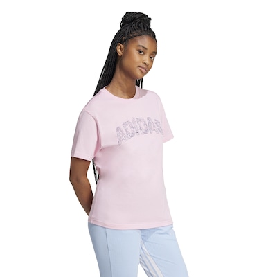Camiseta Feminina adidas Manga Curta Gráfica - Foto 3