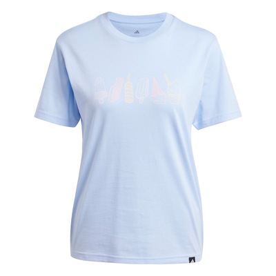 Camiseta Feminina adidas Manga Curta Gráfica - Foto 6