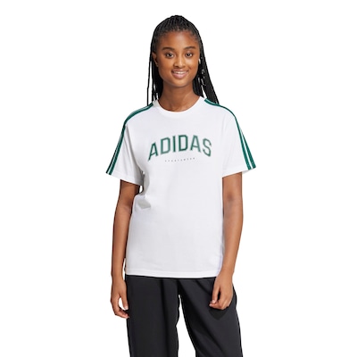 Camiseta Masculina adidas Gráfica College - Foto 1