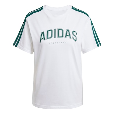 Camiseta Masculina adidas Gráfica College - Foto 6