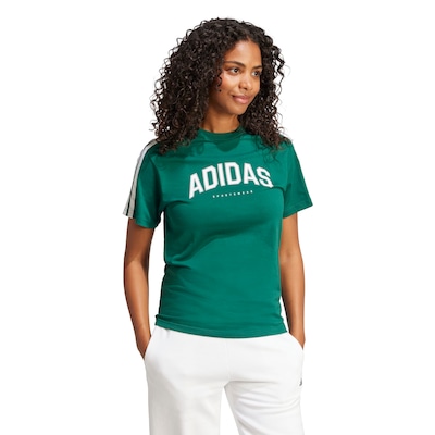 Camiseta Masculina adidas Gráfica College - Foto 3