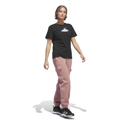 Camiseta Feminina adidas Manga Curta Gráfica - Foto 3