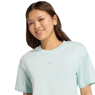 Camiseta Feminina adidas Manga Curta Small Logo - Foto 5