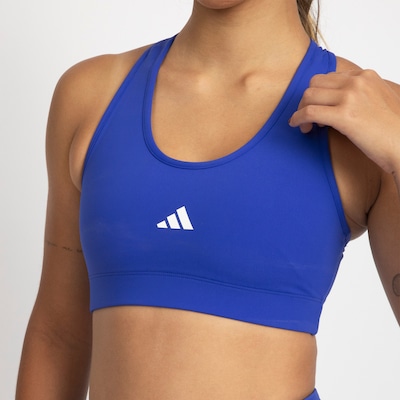 Top Fitness sem Bojo adidas Média Sustentação Treino Básico Adulto - Foto 3