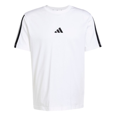 Camiseta Masculina adidas Manga Curta 3 Stripes - Foto 6