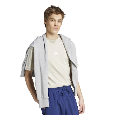 Camiseta Masculina adidas Manga Curta 3 Stripes - Foto 3