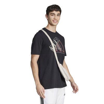 Camiseta Masculina adidas Manga Curta Gráfica - Foto 3