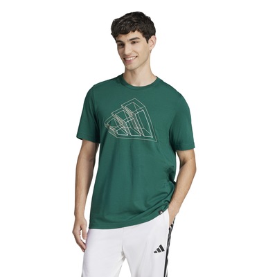 Camiseta Masculina adidas Manga Curta Gráfica - Foto 1