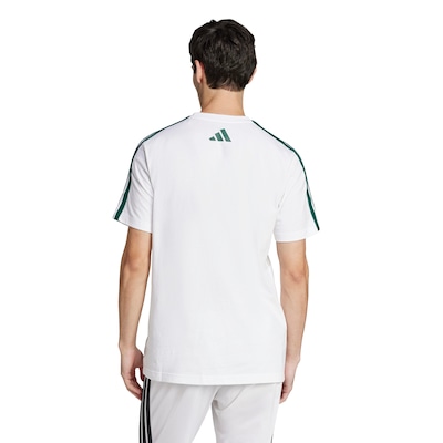 Camiseta Masculina adidas Manga Curta Gráfica 3 Listras - Foto 2